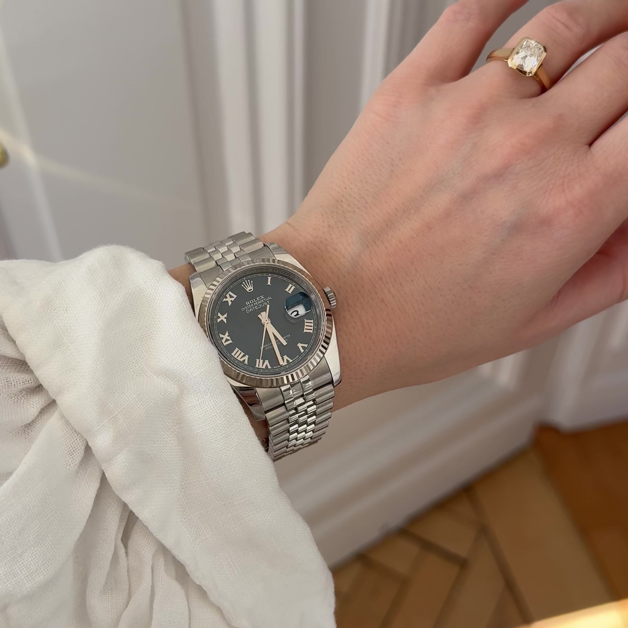 Rolex Datejust Dunkelblau Jubilee