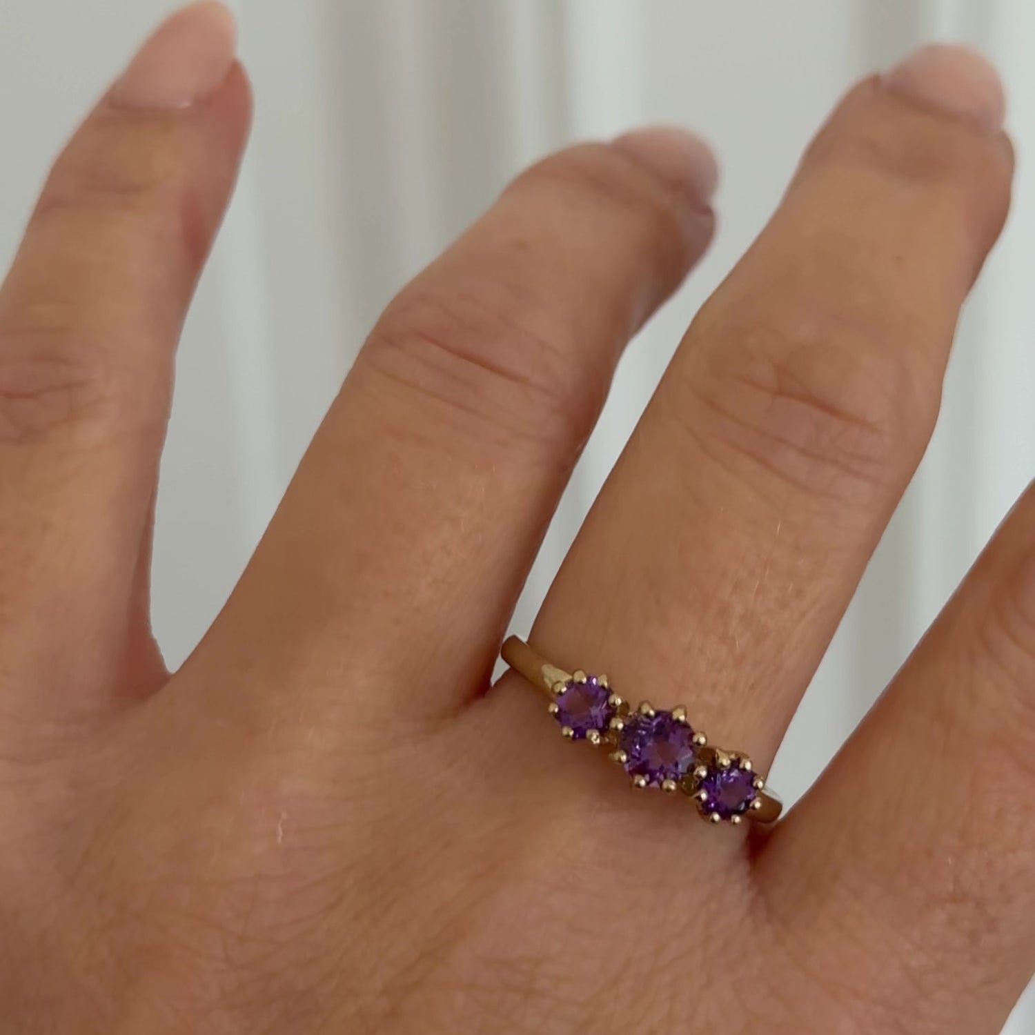 Vintage Amethyst Ring