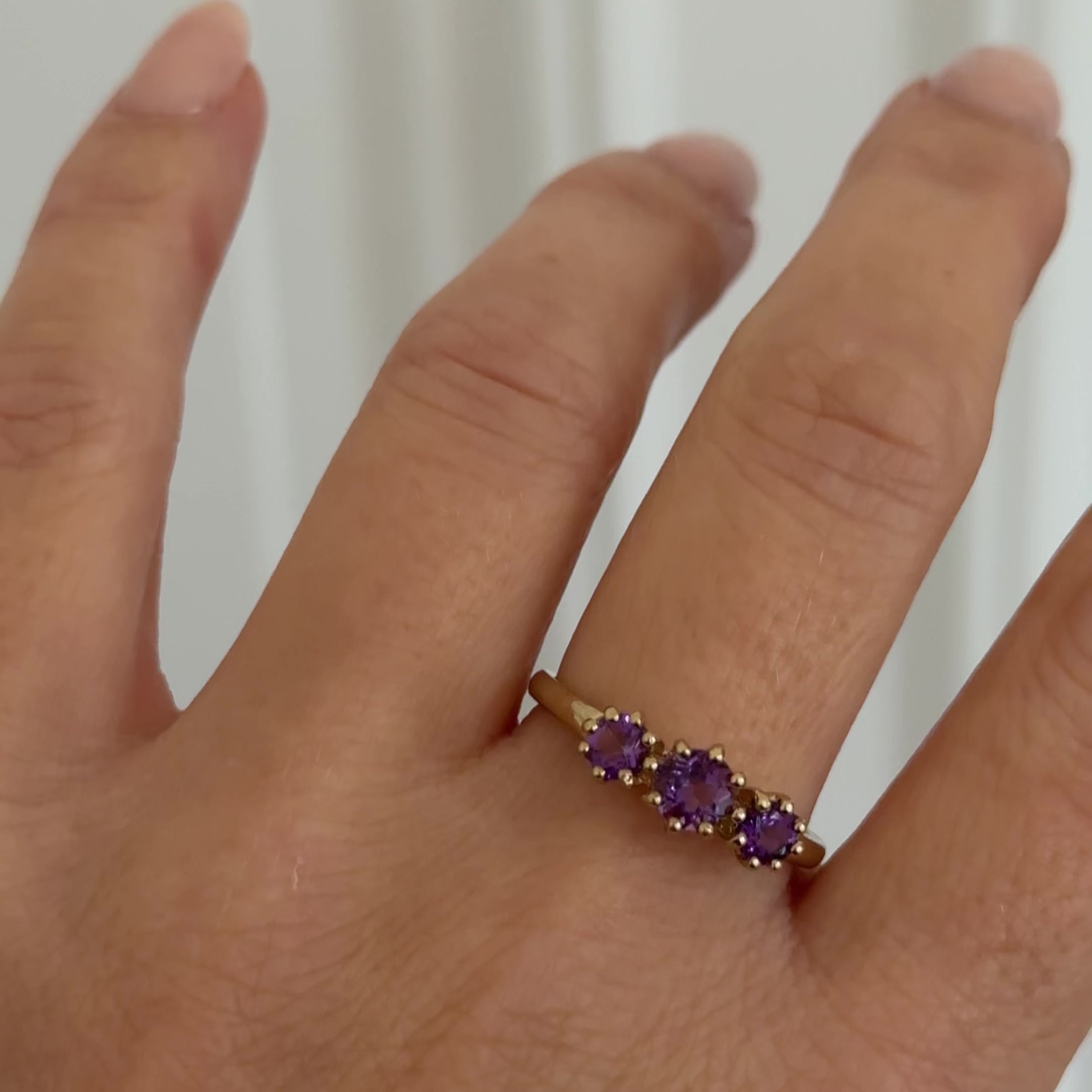 Vintage Amethyst Ring