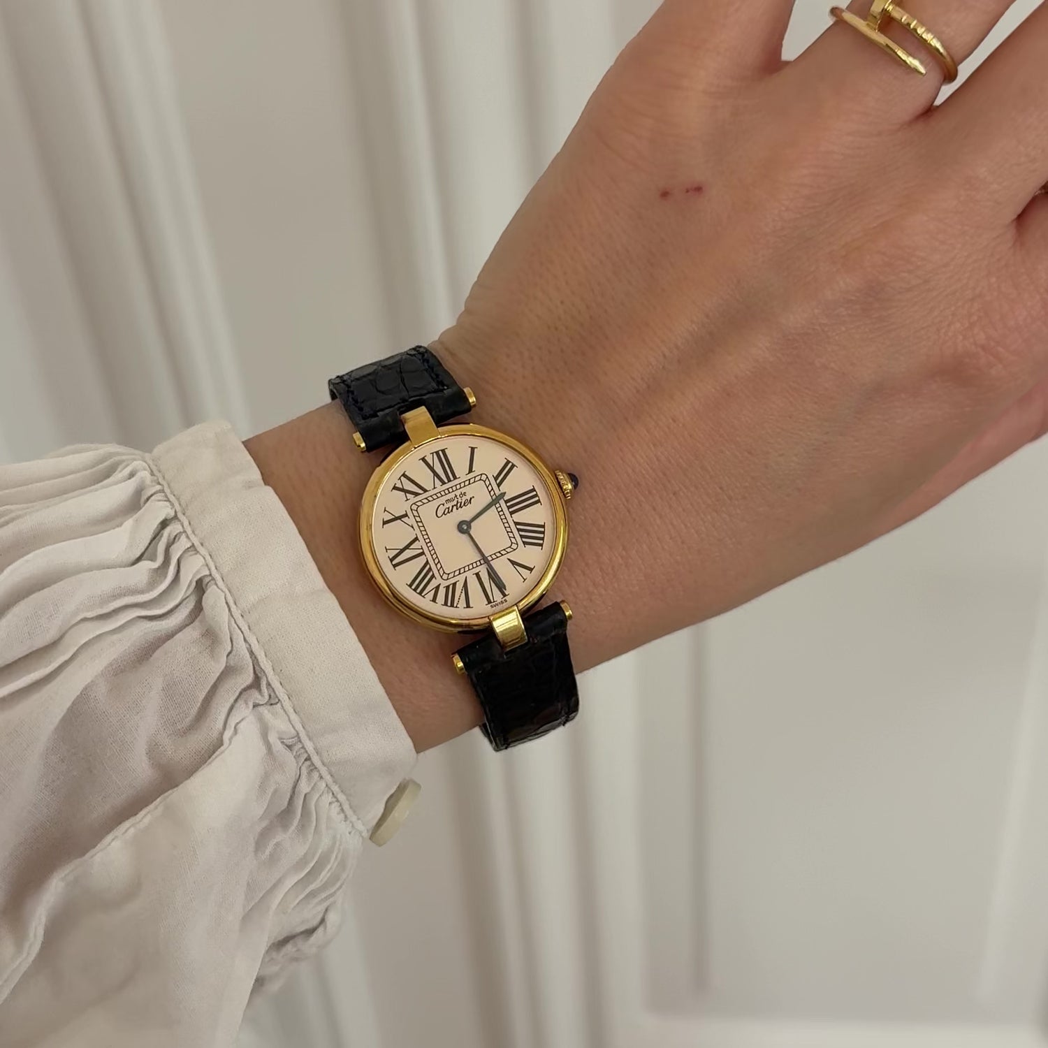Cartier Must Vendôme in vermeil
